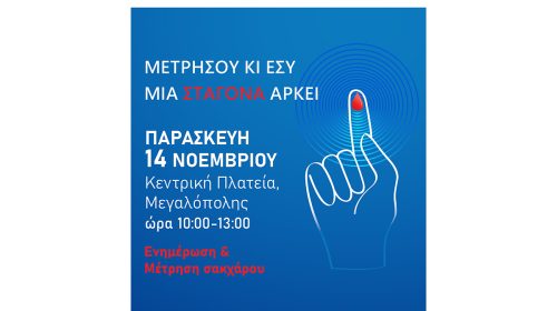 Poster World Diabetes day 2025 μεγαλόπολη print2