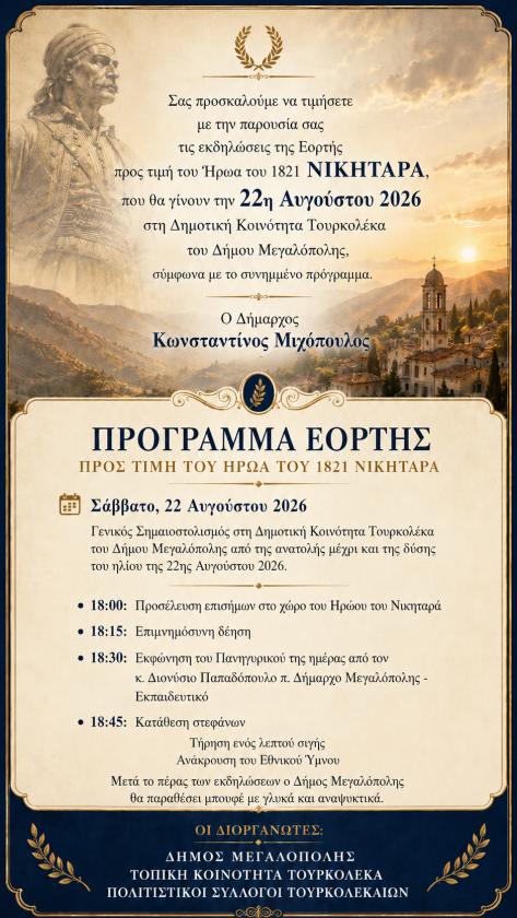 ΠΡΟΣΚΛΗΣΗ ΝΙΚΗΤΑΡΑΣ